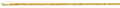 14K Yellow Gold 2.9 mm Solid Diamond Cut Cable Chain