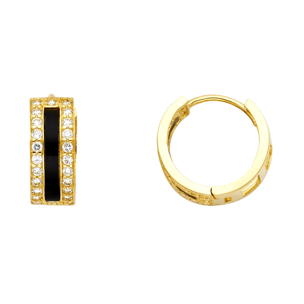 14K Yellow Gold Earrings
