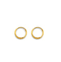 14K Yellow Gold 1 mm Tube Endless Hoop