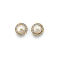 14K Yellow Gold Pearl Earring / Set