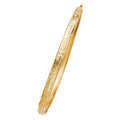 14K Yellow Gold 5 mm Flexible Bangle