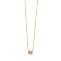 14K Yellow White Rose Gold Light Hanging Necklace (NK72)