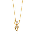 14K Yellow Gold Necklace (NK87)
