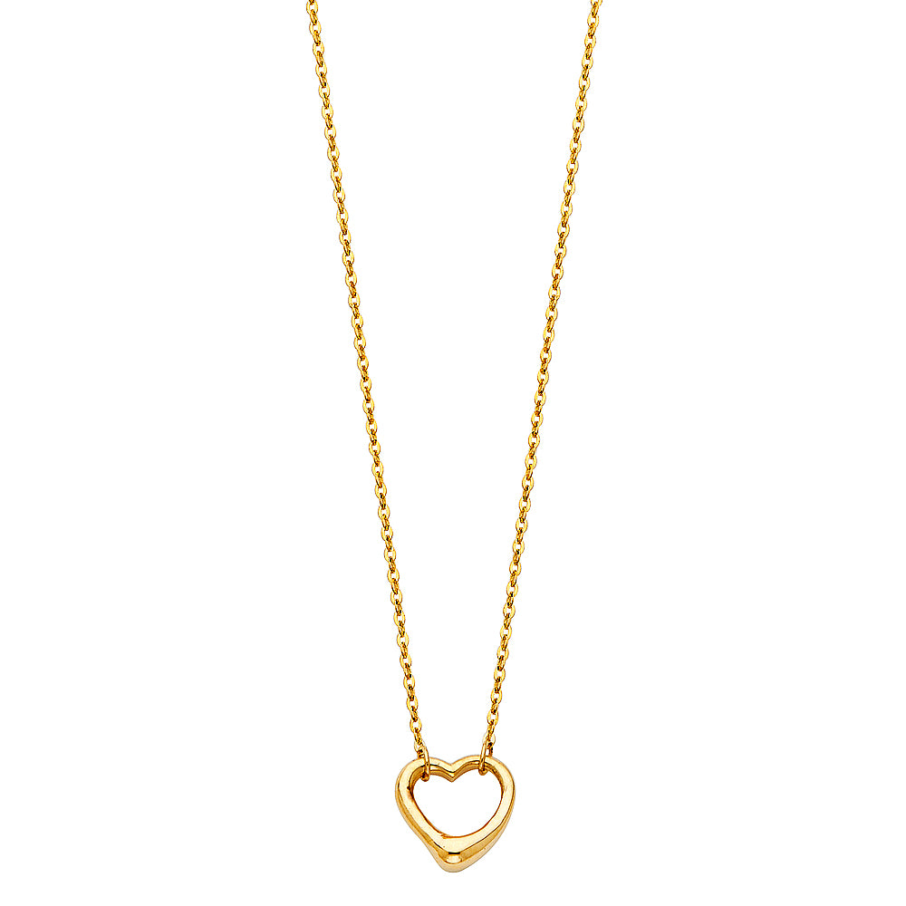 14K Yellow Gold Necklace (NK100)