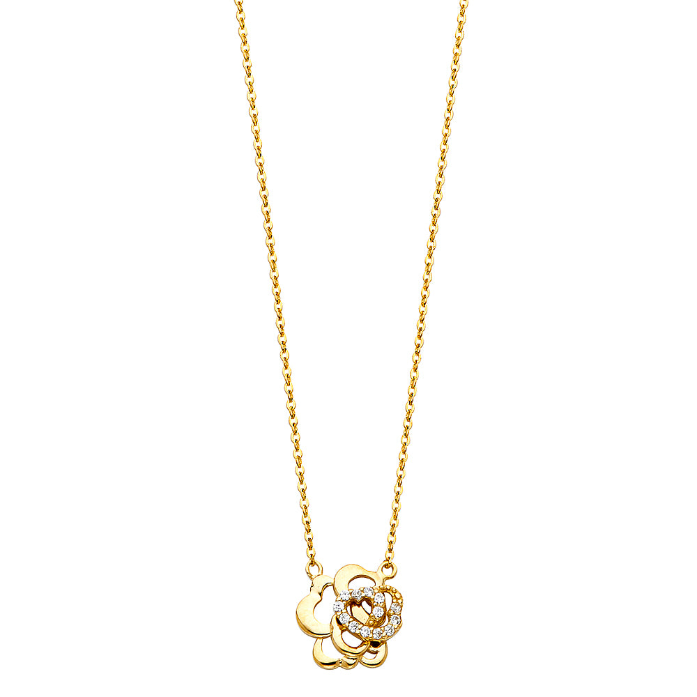 14K Yellow Gold Necklace (NK103)