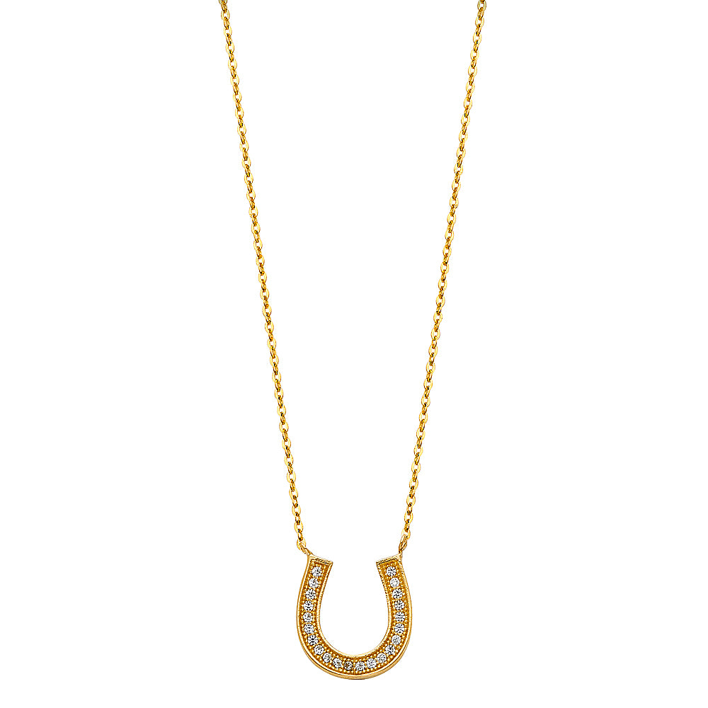14K Yellow Gold Necklace (NK104)