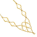 14K Yellow Gold 2.5 Pesos (10Pcs) Bola Necklace
