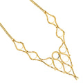 14K Yellow Gold 2 Pesos (10Pcs) Bola Necklace