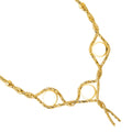14K Yellow Gold 2 Pesos (3Pcs) Bola Necklace