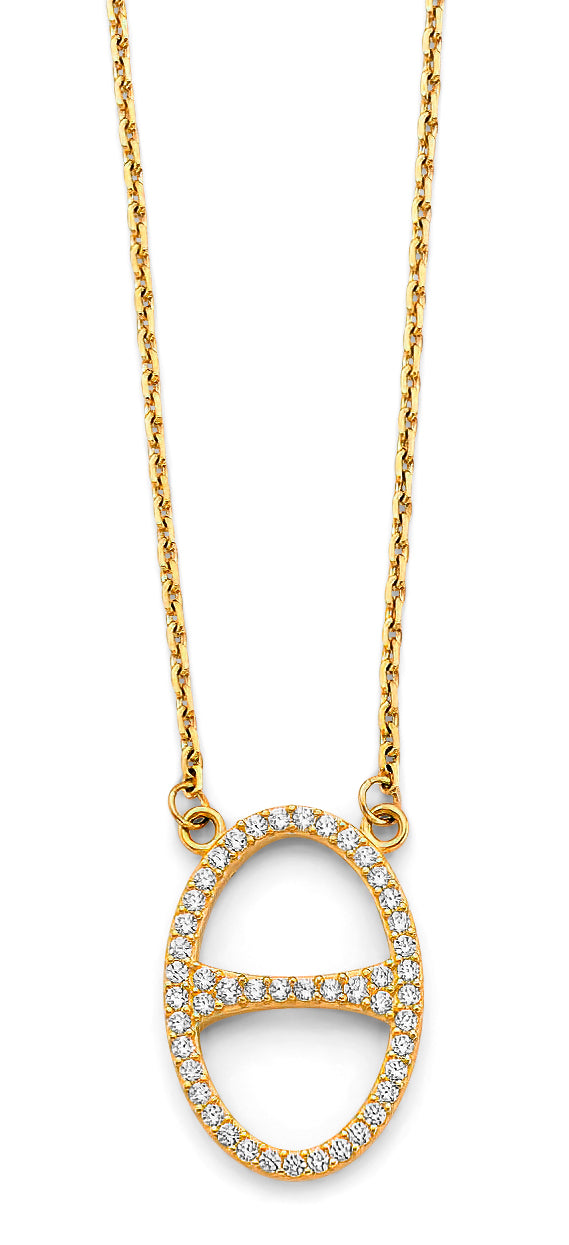 14K Yellow Gold Maritime Necklace