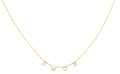 14K Yellow Gold A-M-O-R Necklace