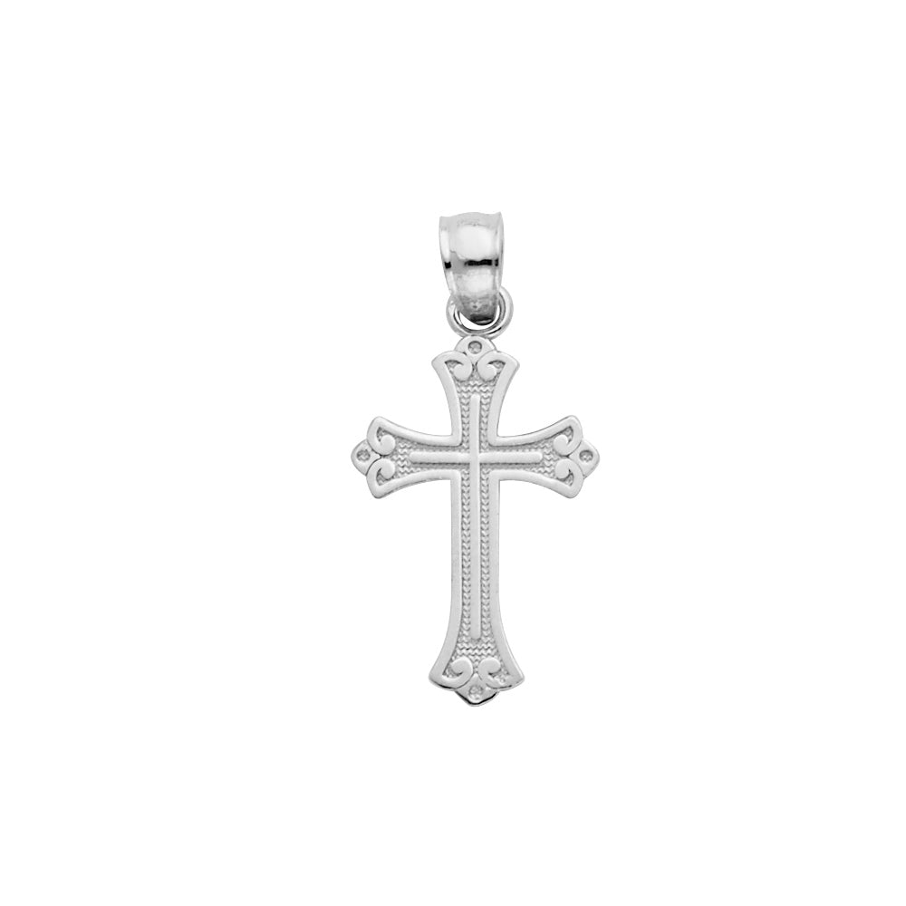 14K Yellow Gold Cross Small
