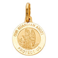 14K Yellow Gold Angel Pendant (PT284)