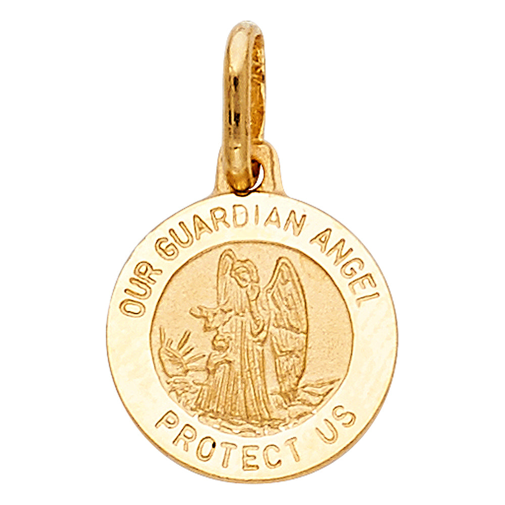 14K Yellow Gold Angel Pendant (PT284)