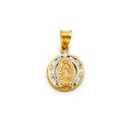 14K Circle Pendant (PT791)