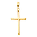 14K Yellow Gold Cross Pendant