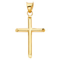 14K Yellow Gold Cross Pendant