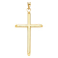 14K Yellow Gold Cross Pendant