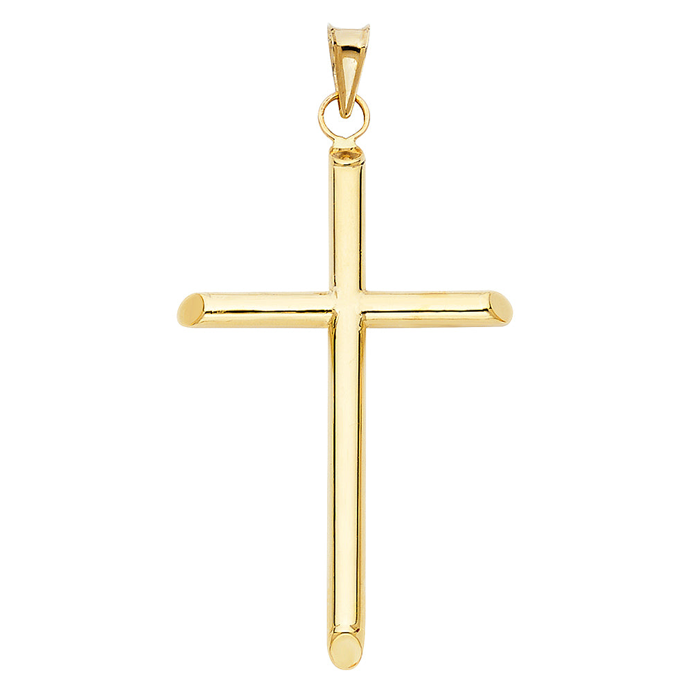 14K Yellow Gold Cross Pendant