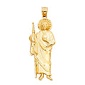 14K Yellow Gold St.Jude Thaddeus Pendant