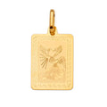 14K Yellow Gold Baptism Pendant