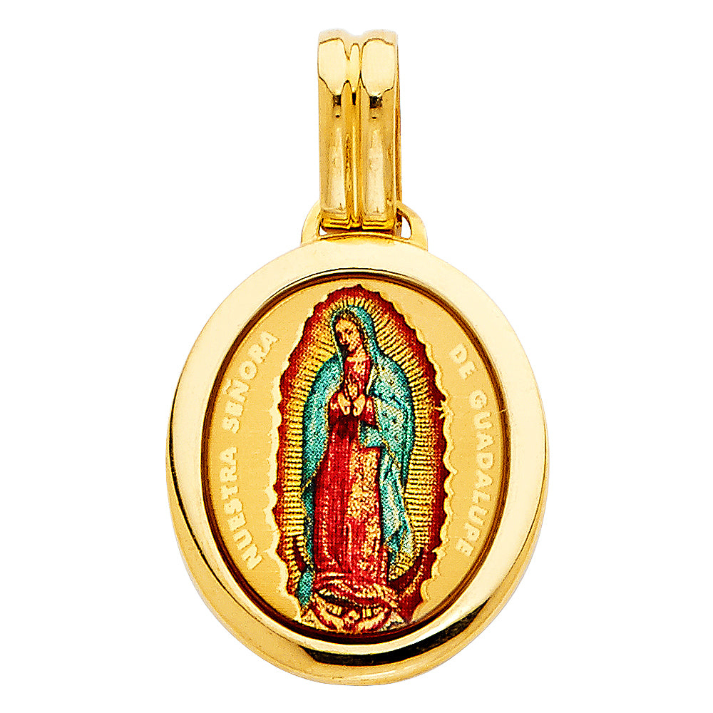 14K Yellow Gold Our Lady Of Guadalupe Pen