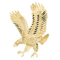 14K Yellow Gold Eagle Pendant