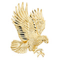 14K Yellow Gold Eagle Pendant