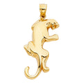 14K Yellow Gold Puma Pendant