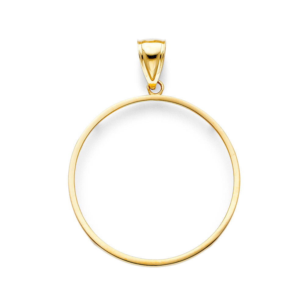 14K Yellow Gold Stamp Frame (50 Pesos)