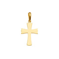 14K Yellow Gold Cross Pendant