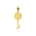 14K Yellow Gold San Benito Key Pendant