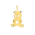 14K Yellow Gold Bear Pendant