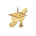 14K Yellow Gold Graduation Pendant