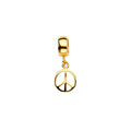 14K Yellow Gold Piece Charm For Mix & Match Bracelet