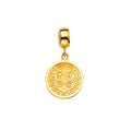 14K Yellow Gold San Benito Charm For Mix & Match Bracelet