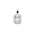 14K Yellow Gold CZ Pendant / Set