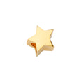 14K Yellow Gold Star Slider For Mix & Match Bracelet