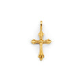 14K Yellow Gold Cross Pendant