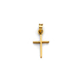 14K Yellow Gold Small Cross Pendant
