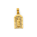 14K Yellow Gold St. Jude Thaddeus Pendant