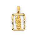 14K Yellow Gold St. Jude Thaddeus Pendant