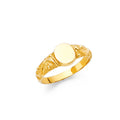 14K Yellow Gold Baby CZ Rings (RG495)