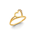 14K Yellow Gold CZ Ring (RG689)