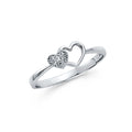 14K White Gold Ring (RG769)