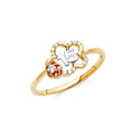 14K Yellow White Rose Gold Ring (RG774)