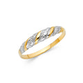 14K Two Tone Gold Fancy Ring