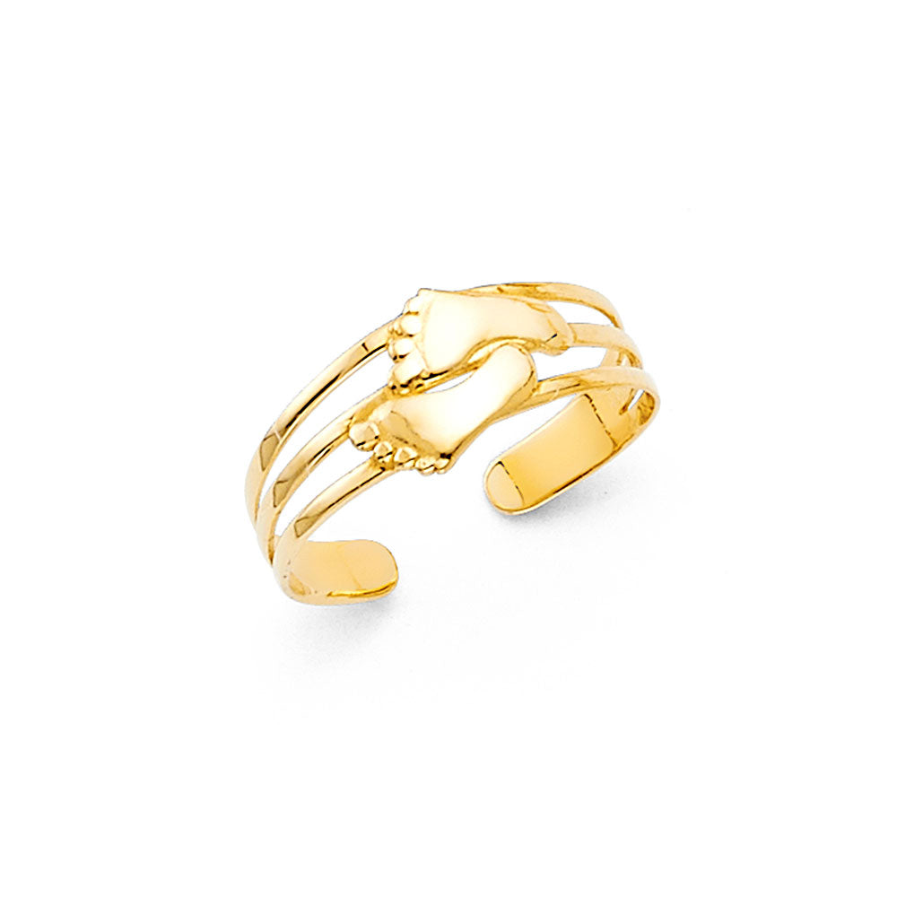 14K Yellow Gold Toe Ring