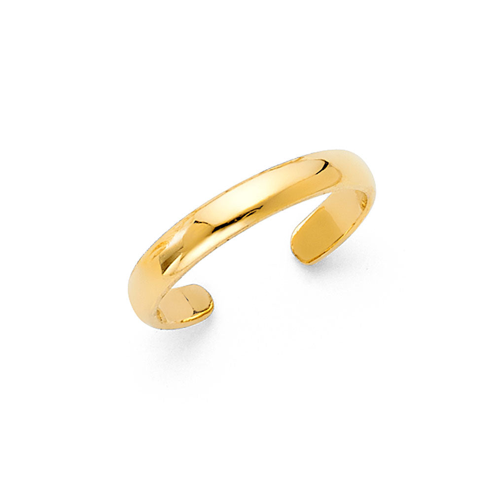 14K Yellow Gold Toe Ring