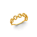 14K Yellow Gold Link Style Ring